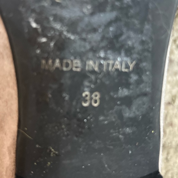 Like new RON WHITE Kianna Weatherproof Cream White Dune color Loafer Women sz 7 - Picture 13 of 14